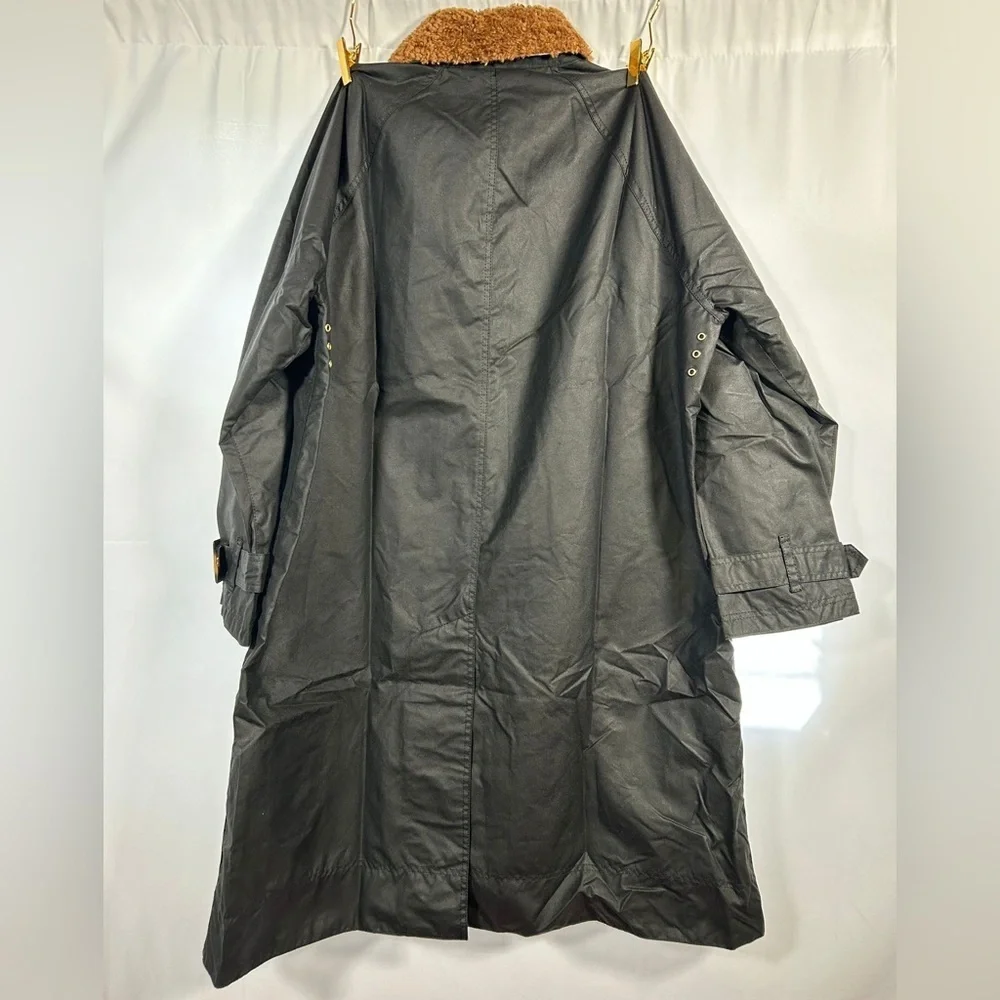 NWT Barbour Malala Wax Jacket - Picture 12 of 14